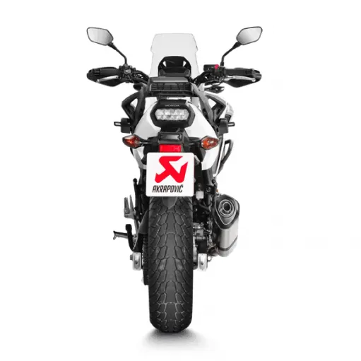 Akrapovic Honda Nc 700 / 750 X Terminale Di Scarico Slip-On Line Titanio Moto Omologato