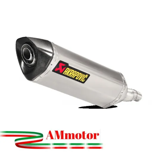 Akrapovic Honda Nc 700 / 750 X Terminale Di Scarico Slip-On Line Titanio Moto Omologato