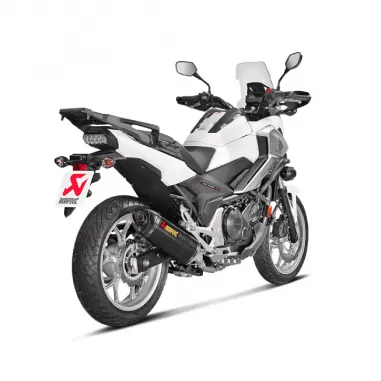 Akrapovic Honda Nc 700 / 750 X Terminale Di Scarico Slip-On Line Carbonio Moto Omologato