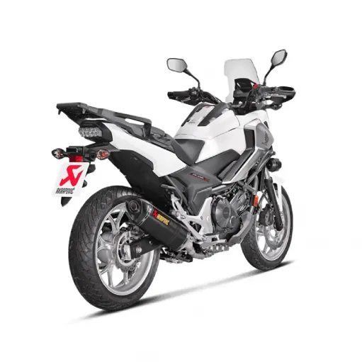 Akrapovic Honda Nc 700 / 750 X Terminale Di Scarico Slip-On Line Carbonio Moto Omologato