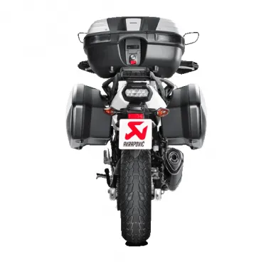 Akrapovic Honda Nc 700 / 750 X Terminale Di Scarico Slip-On Line Carbonio Moto Omologato