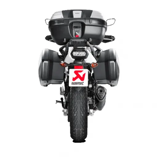 Akrapovic Honda Nc 700 / 750 X Terminale Di Scarico Slip-On Line Carbonio Moto Omologato