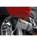 Akrapovic Honda Vfr 1200 F Terminale Di Scarico Slip-On Line Titanio Moto Omologato