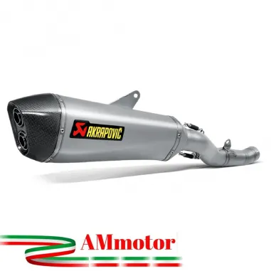 Akrapovic Kawasaki 1400 Gtr Terminale Di Scarico Slip-On Line Titanio Moto Omologato