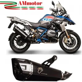 Terminale Di Scarico Termignoni Bmw R 1200 Gs Marmitta Scream Adv Acciaio Carbonio Moto