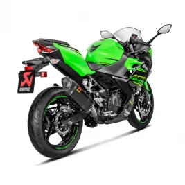Akrapovic Kawasaki Ninja 400 Terminale Di Scarico Slip-On Line Carbonio Moto 2