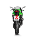Akrapovic Kawasaki Ninja 400 Terminale Di Scarico Slip-On Line Titanio Moto Omologato