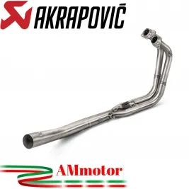 Kawasaki Ninja 400 Collettori Di Scarico Akrapovic Tubo Elimina Kat Inox Catalizzatore Moto