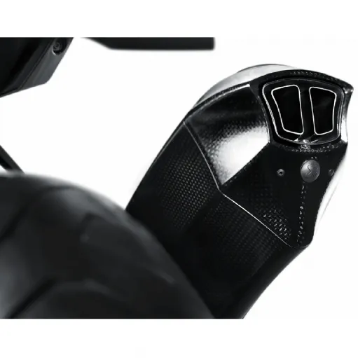 Akrapovic Kawasaki Ninja H2 Terminale Di Scarico Slip-On Line Carbonio Moto