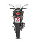 Akrapovic Kawasaki Versys-X 250 / 300 Terminale Di Scarico Slip-On Line Titanio Moto Omologato
