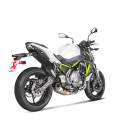 Akrapovic Kawasaki Z 650 17 - 2019 Impianto Di Scarico Completo Racing Line Terminale Titanio Moto