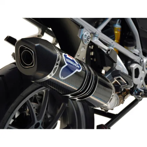 Terminale Di Scarico Termignoni Bmw R 1200 Gs Marmitta Relevance Titanio Carbonio Moto