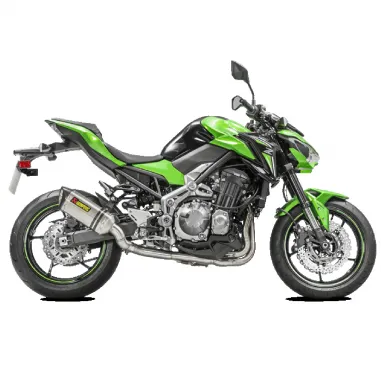 Kawasaki Z 900 17 - 2019 Collettori Di Scarico Akrapovic Tubo Elimina Kat Inox Catalizzatore Moto