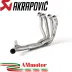 Kawasaki Z 900 17 - 2019 Collettori Di Scarico Akrapovic Tubo Elimina Kat Inox Catalizzatore Moto