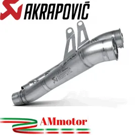 Akrapovic Kawasaki Z 1000 10 2013 Terminali Di Scarico Slip-On Line Megaphone Titanio Moto