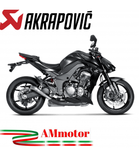 Akrapovic Kawasaki Z 1000 14 2020 Terminali Di Scarico Slip-On Line Megaphone Titanio Moto