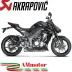 Akrapovic Kawasaki Z 1000 14 2020 Terminali Di Scarico Slip-On Line Carbonio Moto Omologato