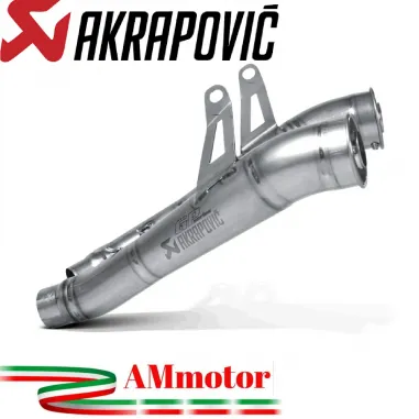 Akrapovic Kawasaki Z 1000 Sx 10 2013 Terminali Di Scarico Slip-On Line Megaphone Titanio Moto