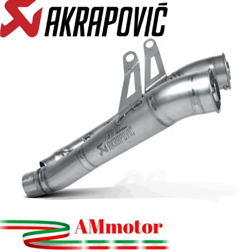 Akrapovic Kawasaki Z 1000 Sx 10 2013 Terminali Di Scarico Slip-On Line Megaphone Titanio Moto