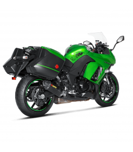 Akrapovic Kawasaki Z 1000 Sx 14 2016 Terminali Di Scarico Slip-On Line Carbonio Moto Omologato