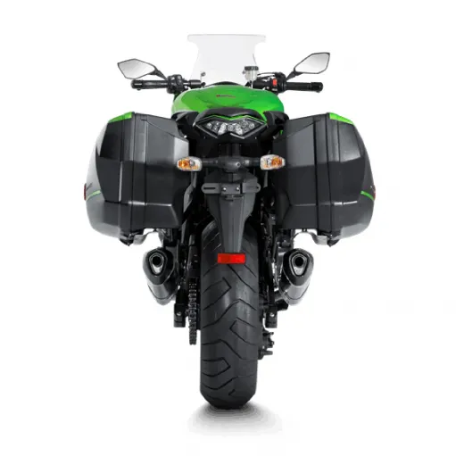Akrapovic Kawasaki Z 1000 Sx 14 2020 Terminali Di Scarico Slip-On Line Carbonio Moto Omologato