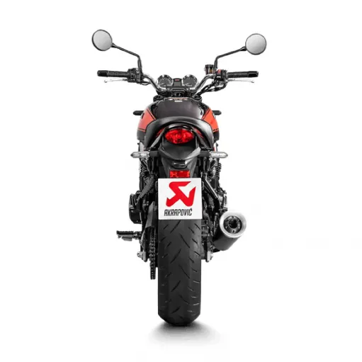Akrapovic Kawasaki Z 900 Rs Cafe Terminale Di Scarico Slip-On Line Titanio Black Moto Omologato
