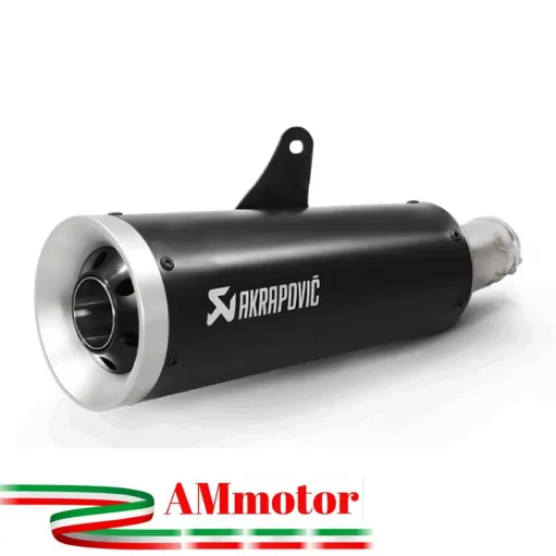 Akrapovic Kawasaki Z 900 Rs Cafe Terminale Di Scarico Slip-On Line Titanio Black Moto Omologato