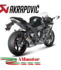 Akrapovic Kawasaki Ninja Zx-10 R 11 2015 Terminale Di Scarico Slip-On Line Titanio Moto Omologato