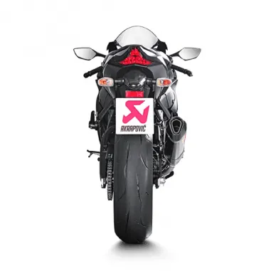 Akrapovic Kawasaki Ninja Zx-10 R 16 2020 Terminale Di Scarico Slip-On Line Carbonio Moto Omologato