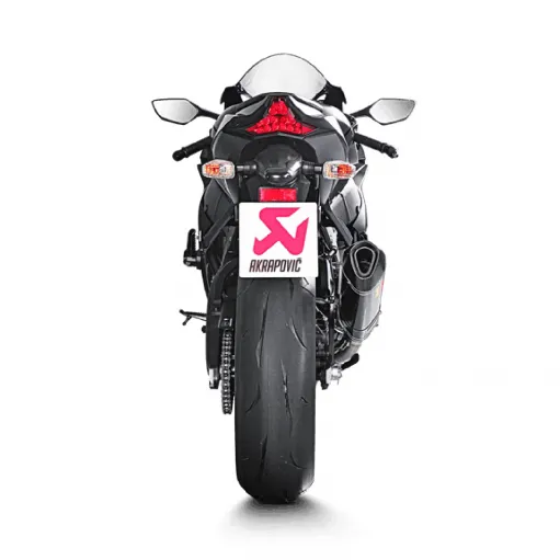 Akrapovic Kawasaki Ninja Zx-10 R 16 2020 Terminale Di Scarico Slip-On Line Carbonio Moto Omologato