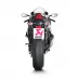 Akrapovic Kawasaki Ninja Zx-10 R 16 2020 Terminale Di Scarico Slip-On Line Carbonio Moto Omologato