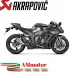 Akrapovic Kawasaki Ninja Zx-10 R 16 2020 Terminale Di Scarico Slip-On Line Titanio Moto