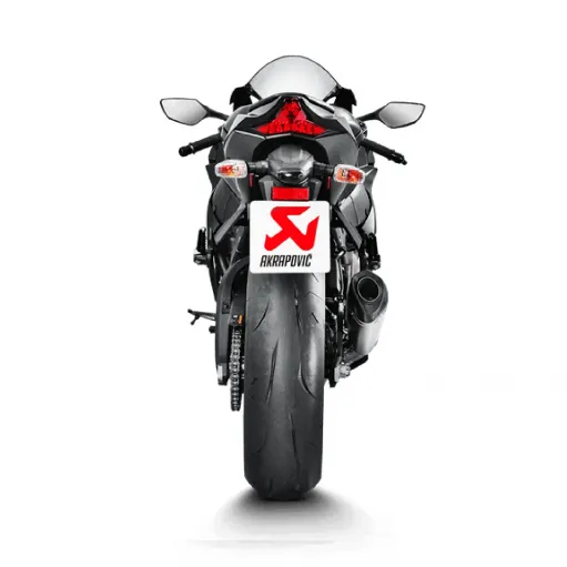 Akrapovic Kawasaki Ninja Zx-10 R 16 2020 Terminale Di Scarico Slip-On Line Titanio Moto