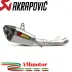 Akrapovic Kawasaki Zx-10 R 16 2020 Tubo Elimina Kat Catalizzatore Moto Collettore Scarico Titanio