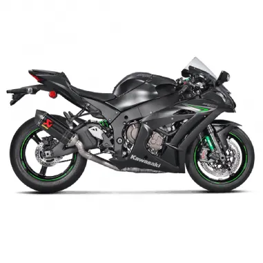 Akrapovic Kawasaki Zx-10 R 16 2020 Tubo Elimina Kat Catalizzatore Moto Collettore Scarico Titanio