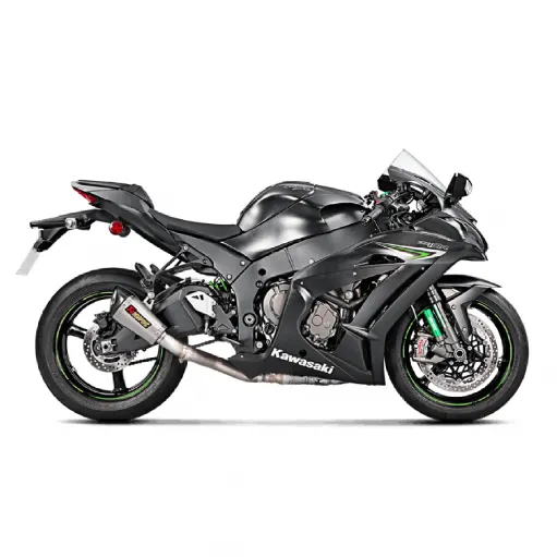 Akrapovic Kawasaki Zx-10 R 16 2020 Tubo Elimina Kat Catalizzatore Moto Collettore Scarico Titanio
