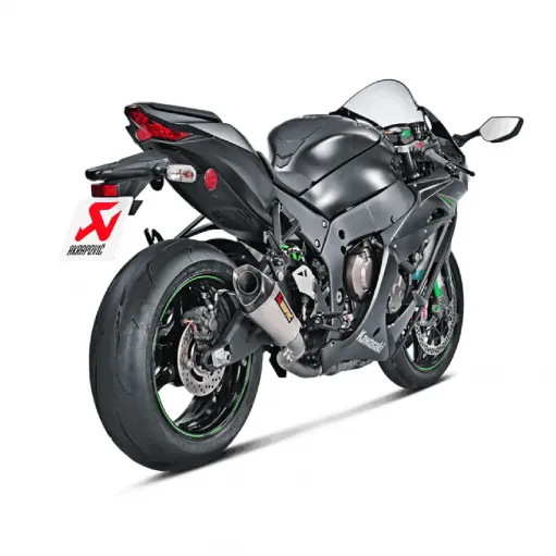Akrapovic Kawasaki Zx-10 R 16 2020 Tubo Elimina Kat Catalizzatore Moto Collettore Scarico Titanio