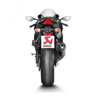 Akrapovic Kawasaki Zx-10 R 16 - 2020 Impianto Di Scarico Completo Racing Line Terminale Carbonio Moto