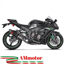 Akrapovic Kawasaki Zx-10 R 16 - 2020 Impianto Di Scarico Completo Evolution Line Terminale Collettori Titanio Moto 2