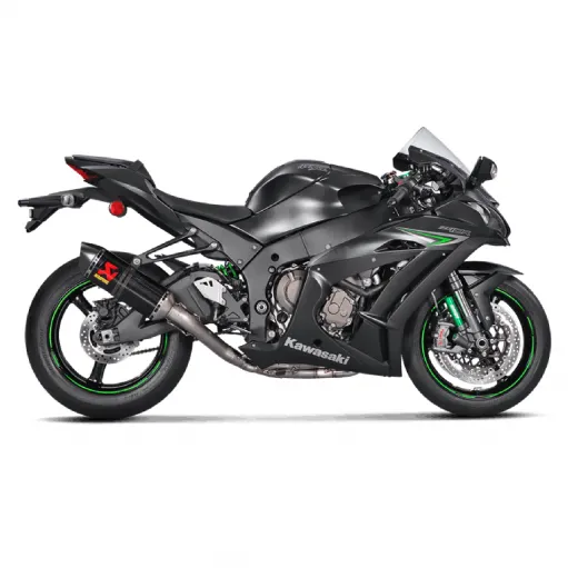Akrapovic Kawasaki Zx-10 R 16 - 2020 Impianto Di Scarico Completo Evolution Line Terminale Collettori Titanio Moto
