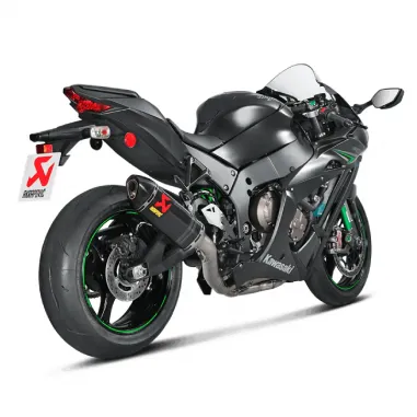 Akrapovic Kawasaki Zx-10 R 16 - 2020 Impianto Di Scarico Completo Evolution Line Terminale Collettori Titanio Moto