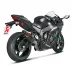 Akrapovic Kawasaki Zx-10 R 16 - 2020 Impianto Di Scarico Completo Evolution Line Terminale Collettori Titanio Moto
