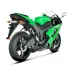 Akrapovic Kawasaki Ninja Zx-6 R 07 2008 Terminale Di Scarico Slip-On Line Titanio Moto Omologato