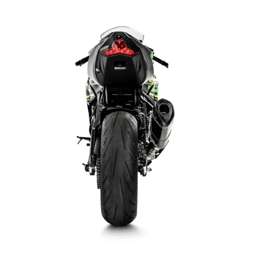 Akrapovic Kawasaki Ninja Zx-6 R 09 2020 Terminale Di Scarico Slip-On Line Carbonio Moto
