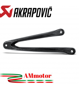 Staffa Akrapovic In Carbonio Per Kawasaki Zx-6 R Scarico Slip-On Line Elimina Pedana