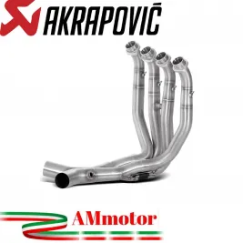 Kawasaki Zzr 1400 / Zx-14 R Collettori Di Scarico Akrapovic Tubo Elimina Kat Inox Catalizzatore Moto