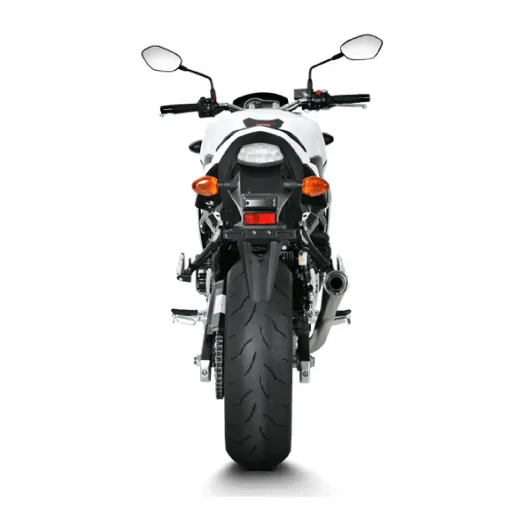 Akrapovic Suzuki Gsr 750 Terminale Di Scarico Slip-On Line Megaphone Titanio Moto