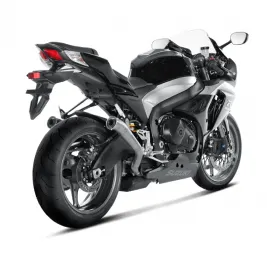 Akrapovic Suzuki Gsx-R 1000 09 2011 Terminali Di Scarico Slip-On Line Megaphone Titanio Moto 2