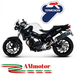 Terminale Di Scarico Termignoni Bmw F 800 R Marmitta Oval Inox Carbon Look Moto Omologato