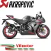 Akrapovic Suzuki Gsx-R 1000 17 2024 Terminale Di Scarico Slip-On Line Carbonio Moto Omologato